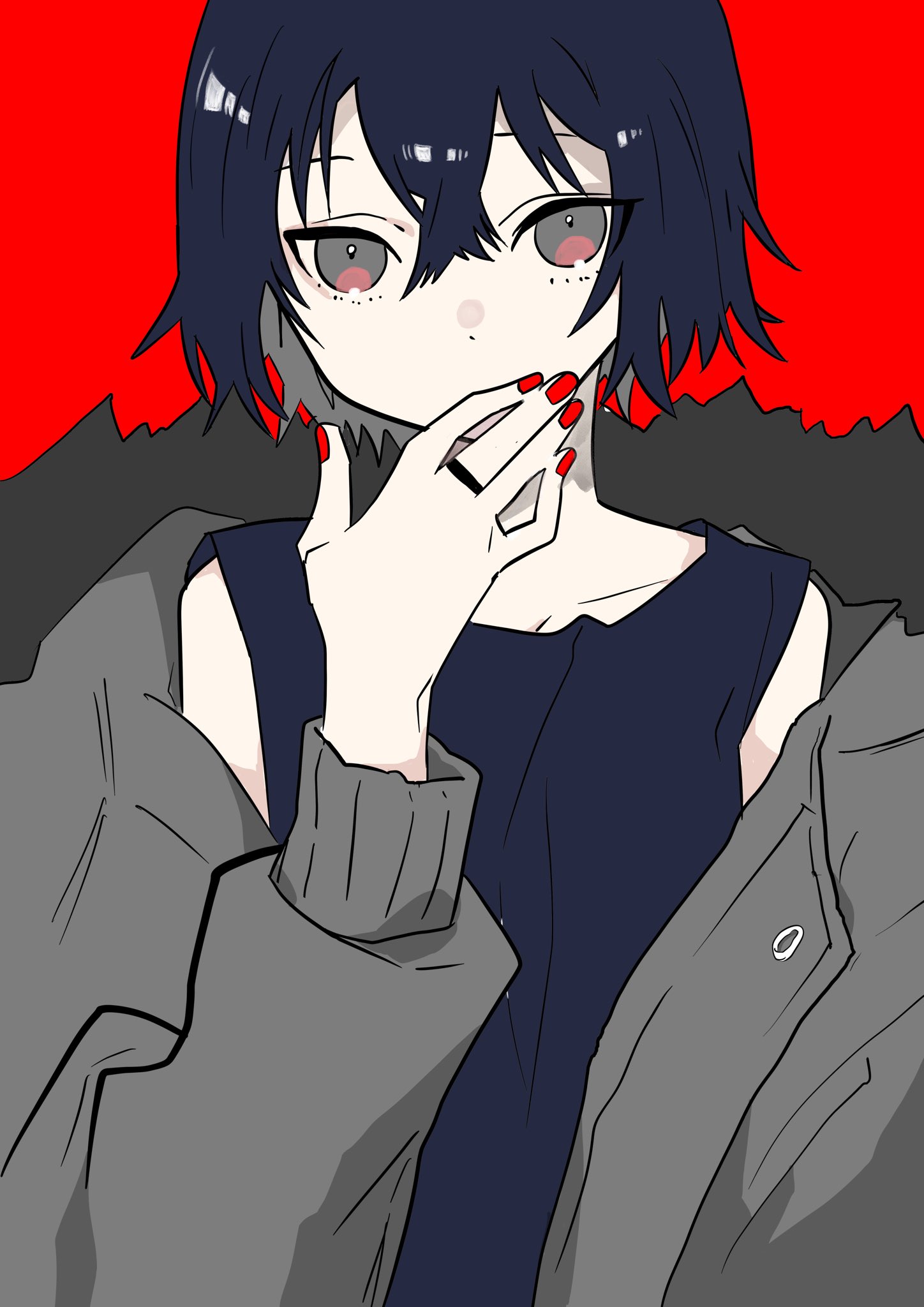 みかり 望月けいさんのイラスト模写その2 色数少なかったので 超久々に模写に色つけてみました 驚きと感動リレー0702 模写 かっこいい T Co 02rynaplac Twitter