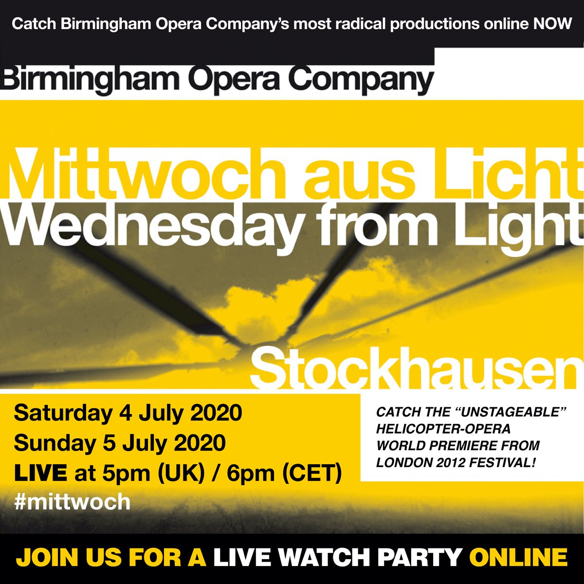 PREMIERE WATCH PARTY THIS SATURDAY 4th JULY at 5PM - MORE INFO HERE bit.ly/2ZqeEFx