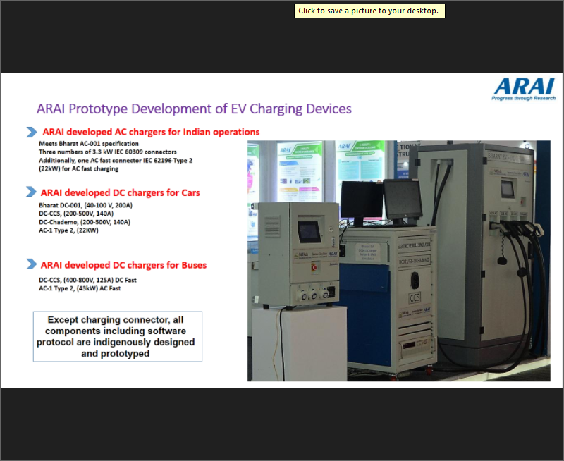 itsme_Anirudh's tweet photo. Abhjit Mulay, GM, #ARAI presents views on #ElectricVehicle solutions, prototype development of #charging devices, its architecture, power modules, safety, backend communication, EVSE to EV #technology!
@autotechreview1 #CTORoundtable #tech #webinar #technews https://t.co/uLHaBoXYZv