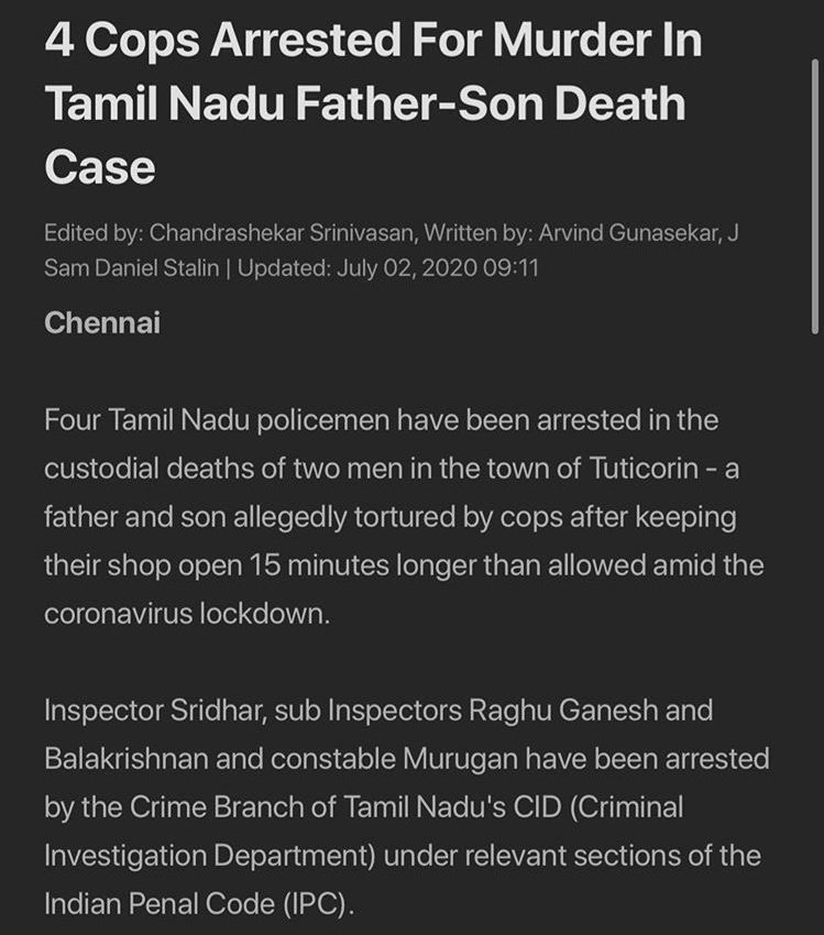 thebtechguy's tweet image. Finally #JusticeForJeyarajAndFenix