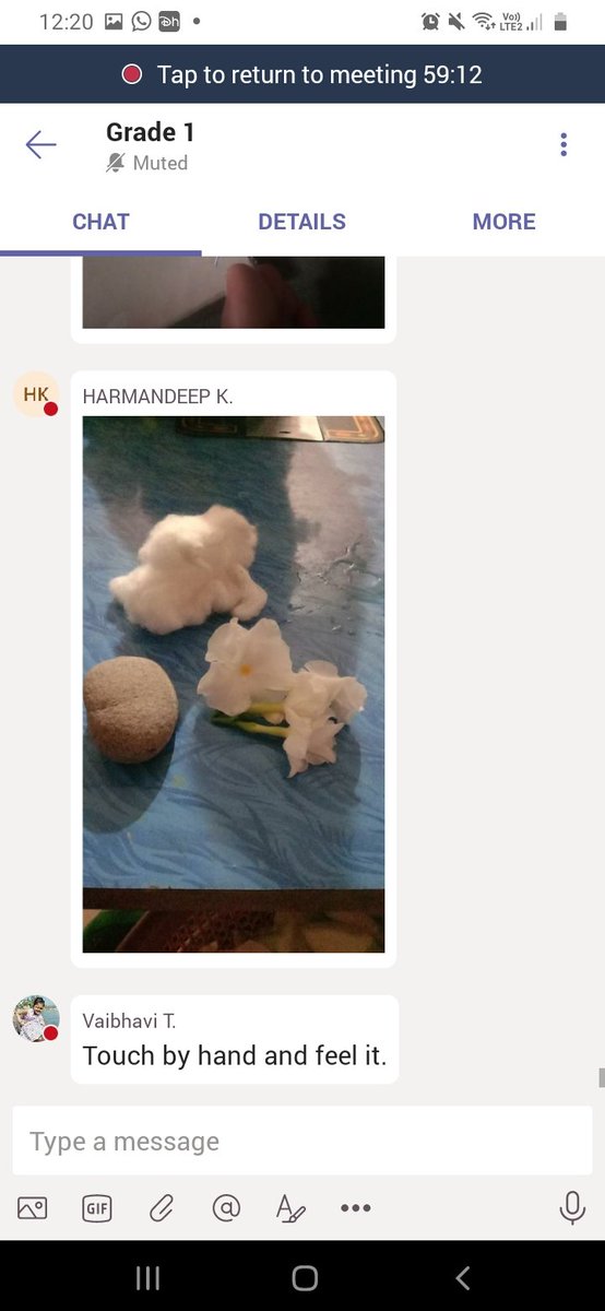 Another challenging day. But we overcome. Remote Learning session of Evs. Activity Topic  Sense  Organs. 100% response. <a href="/pkdhillon08/">ParamjeetKaurDhillon</a> <a href="/harpreetmehta23/">Harpreet Mehta</a> <a href="/MicrosoftTeams/">Microsoft Teams</a> <a href="/MicrosoftEDU/">Microsoft Education</a>