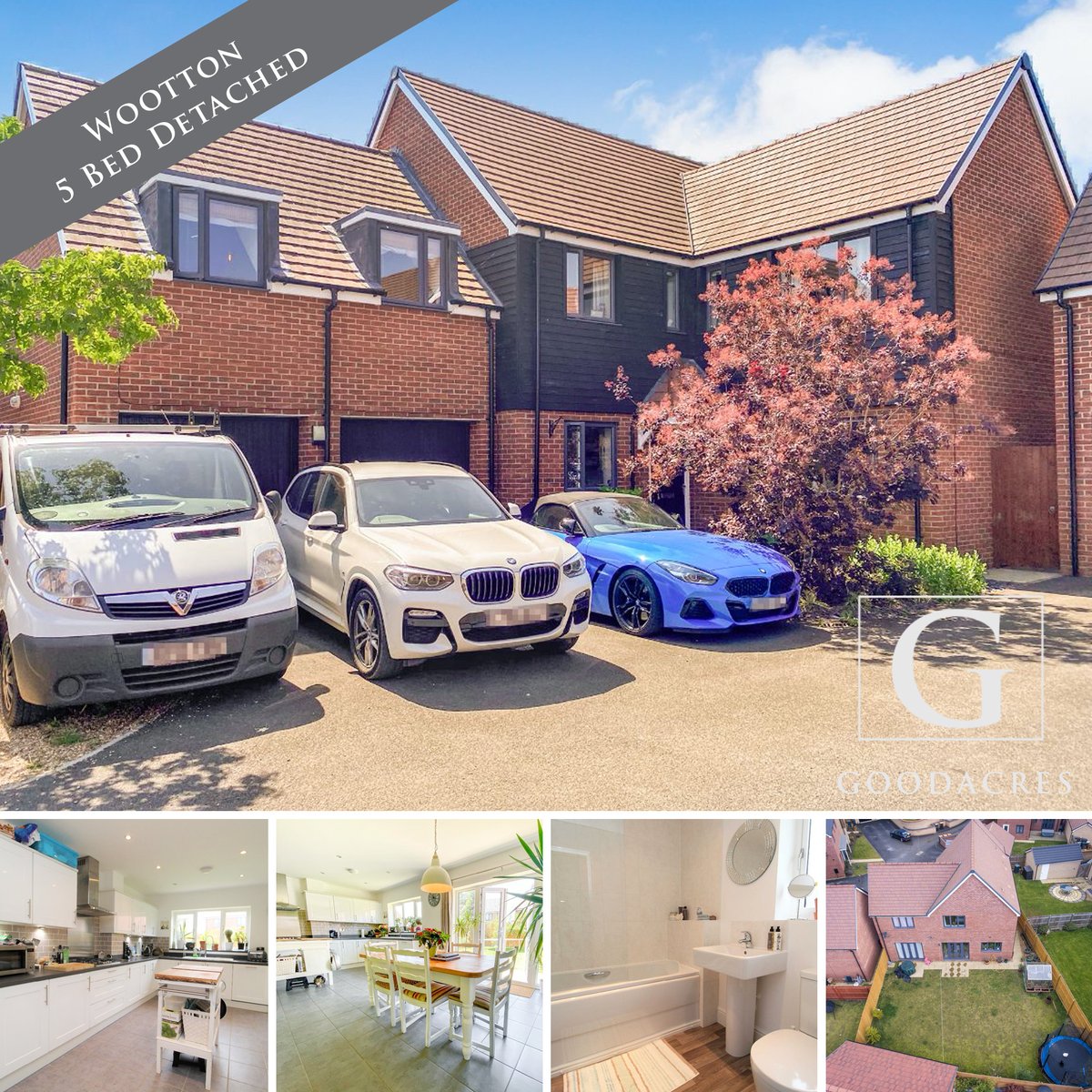 Beautiful 5 double bedroom detached #property located in the Berryfields Development
£500,000 ow.ly/R5de50AmFEb