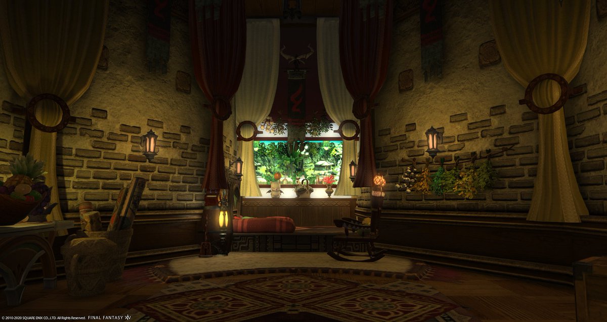 7月にはメテオdcに流されていくシェーノ 在 Twitter 上 ユッカさん Yuccatheo の 冒険者の住むアジムステップ風の家 におじゃましてきました Wlw Ffxiv 参加内装 考察読んでなるほど と思いました アジムステップにも頑丈そうな石造りの建物が存在するのです