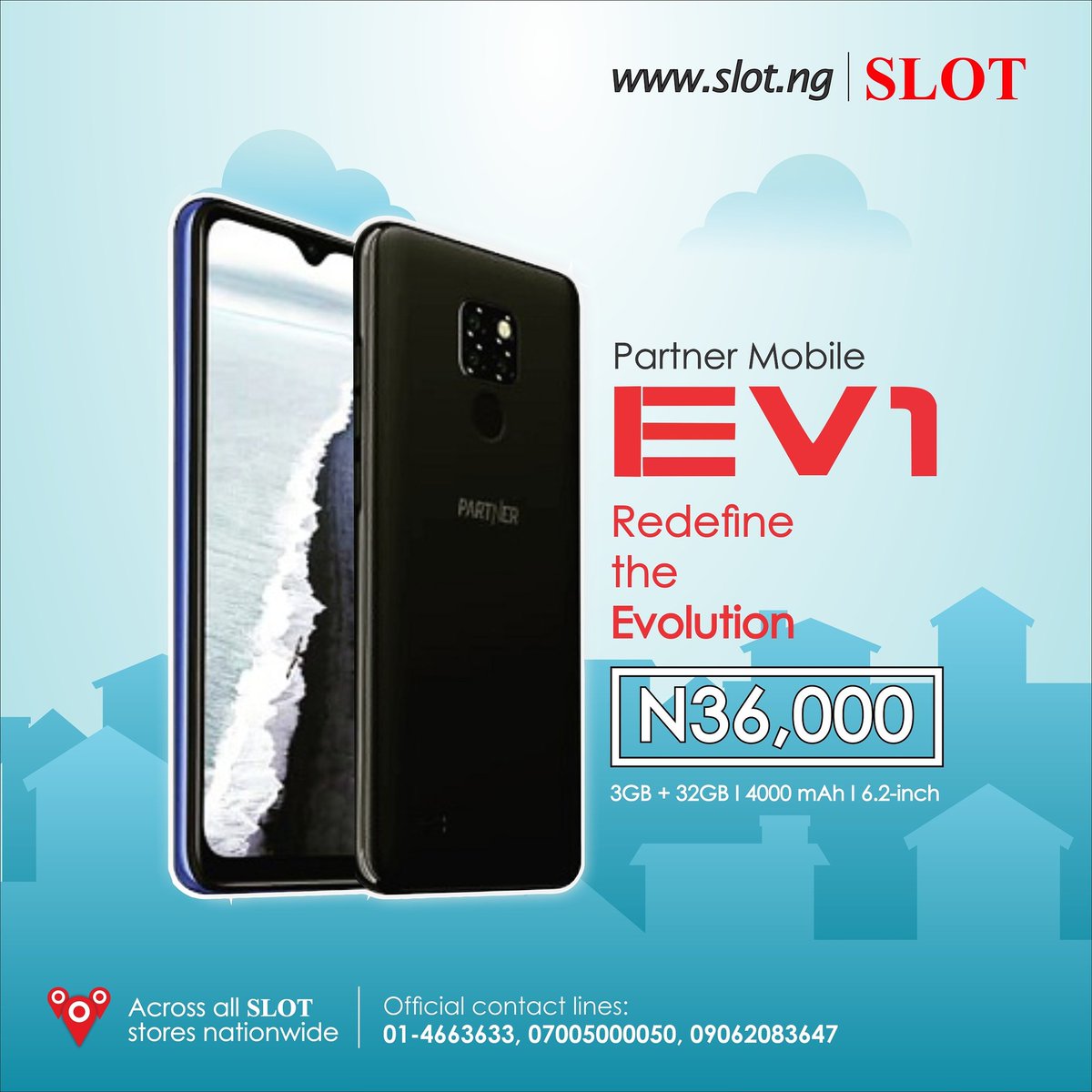 slotlimited's tweet photo. From design to the rear cameras, you would absolutely love everything about the #PartnerEV1.
With its 13MP+2MP+2MP Rear Camera and 8MP Front Camera, 52MP Super Pixel, 3GB RAM + 32GB ROM (expandable to 256GB).
https://t.co/ak5Yf8mQ9q
01-4663633, 07005000050, 09062083647 https://t.co/6LSajnmFqG
