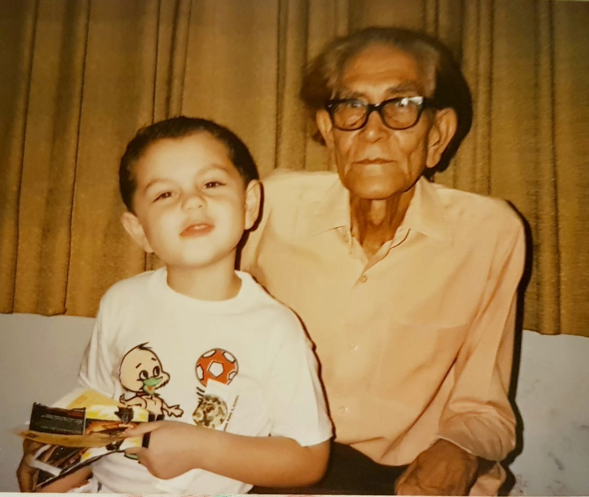 Wanted to get personal for a moment and pay tribute to my single greatest inspiration: Professor Ahmed Ali.Born 110 years ago on this date in Delhi, British India, Ali went on to have a massive literary career. https://en.m.wikipedia.org/wiki/Ahmed_Ali_(writer)He was my grandfather. I called him Baba.