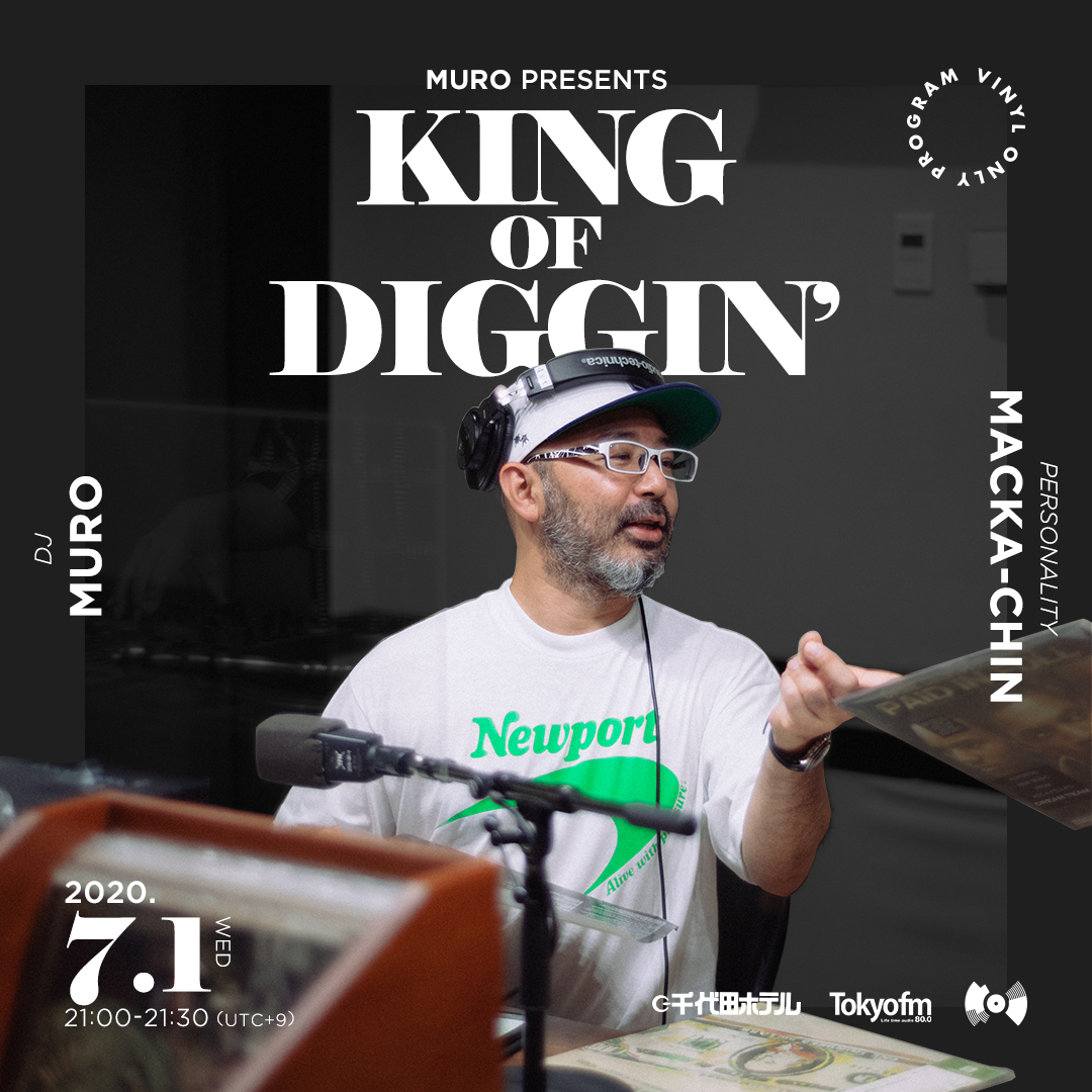 K_O_D_TOKYO_FM's tweet photo. 【 #シェアラジオ 】7月1日（水）21:00-21:30OA
#tokyofm『MURO presents KING OF DIGGIN’』
DJは @DJMURO MCは @MACKACHIN
7/1が #銀行の日 🏦 お金ジャケットオンリーMix！💰
金運UP間違いなし！？✨
テーマは＜DIGGIN' MONEY＞
来週水曜日まで必聴♪ #kod_tfm
→ https://t.co/Cs1yj5dYoY #radiko https://t.co/MQF5V2ZI2T