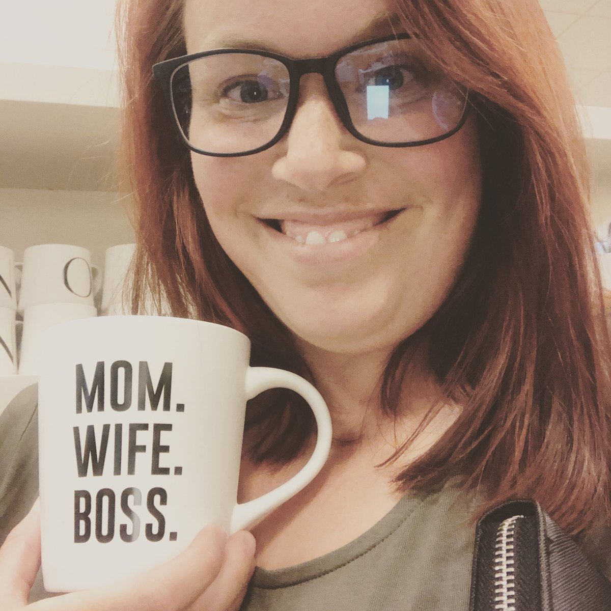 Might as well be in charge of all aspects of your life!! Here’s to all the moms out there who are doing the best they can!!