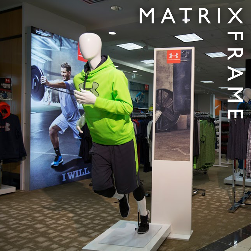 MatrixFrameAus's tweet image. Visual marketing like posters and signs in a store help the consumer relate to a product more and truly envision themselves using it