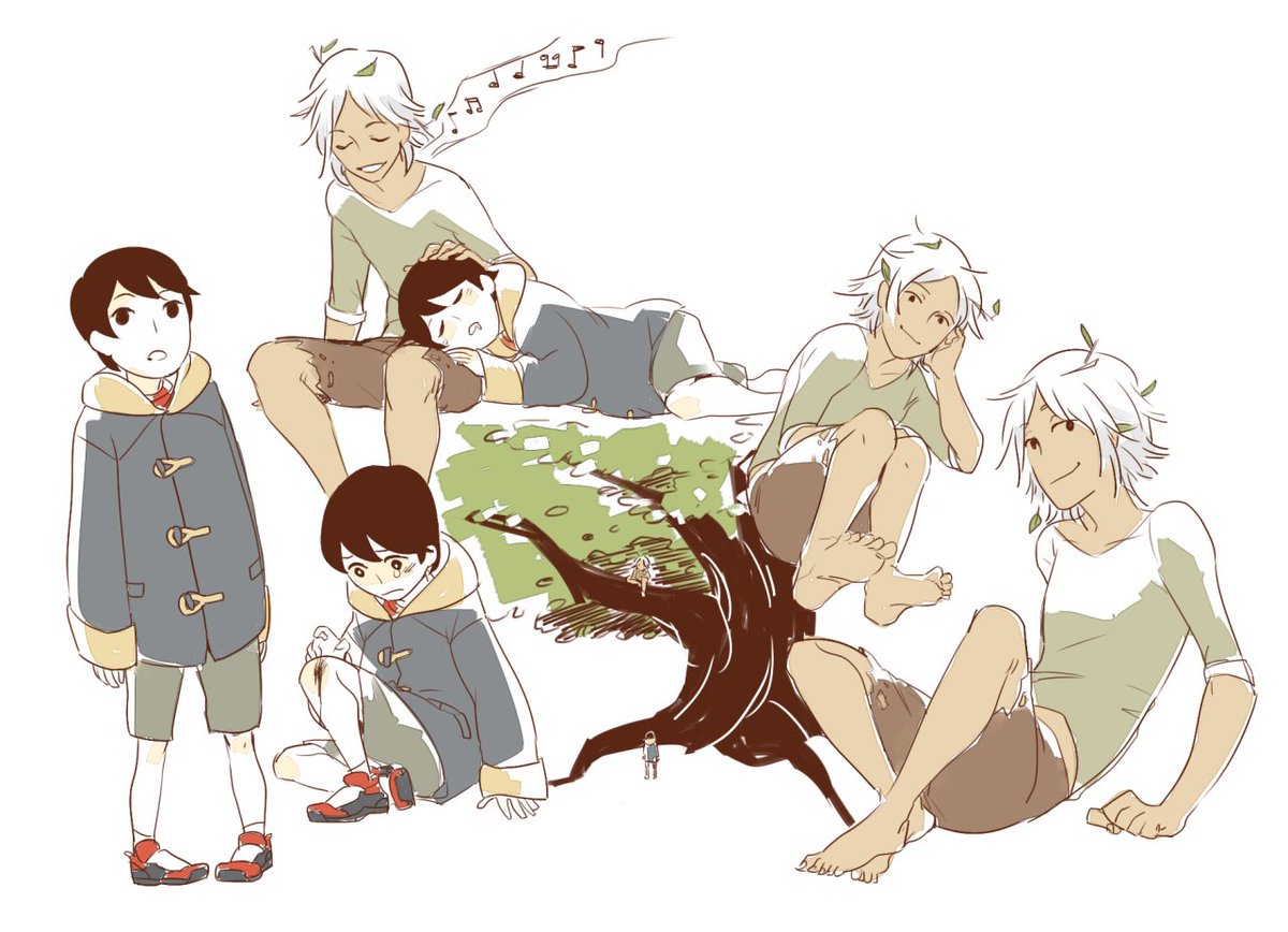 Fuck it, posting old art for Ilan and Noah (last one was a short doodle comic that I ended putting into the story) 