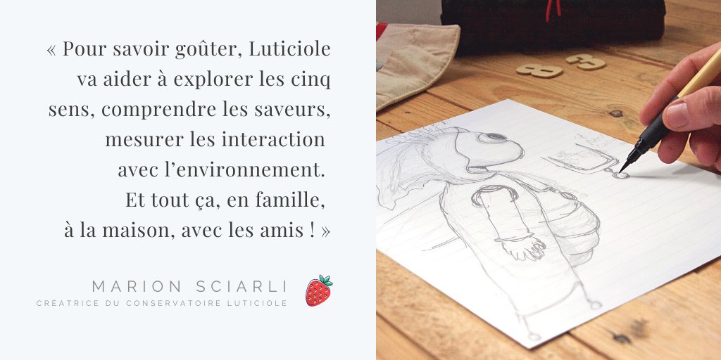 Quand Marion Sciarli, la créatrice du Conservatoire Luticiole, nous raconte les origines du petit génie du goût, il est question de partage, de magie et... d'apprendre à goûter ! ✨

Et si vous faisiez plus ample connaissance avec #Luticiole ? 🙃

↪ japprendsagouter.com/luticiole/
