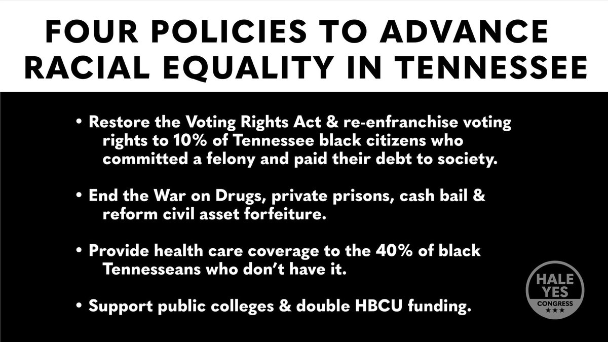 Invest in black Tennessee & America.