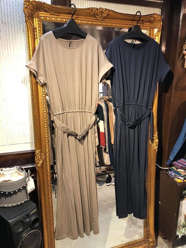 Shyu Shyu Du Chaleur Twitterren Schritt マキシワンピース Part 1 ゝ B 171 の店主で この長さです D ベルト付きマキシワンピース 130 税込 大阪 東住吉区 針中野 駒川商店街 ウラ駒川 婦人服 レディース ママ モデル