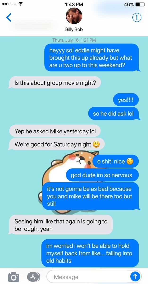 178 》 holding back( richie's phone, eddie's phone )