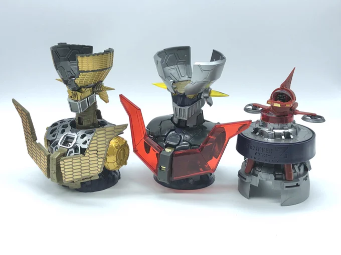 ガシャポンワールド『INTEGRATE MODEL MAZINGER Z』

忙しくて発売1週間後、ショッピングモールでなんとか発見、回した。
この構造すごい…組み立て気持ちいい。自分が映画ED用に描いた内部構造も参考にしてくれてて嬉しい。

https://t.co/gpqBK6svMW 