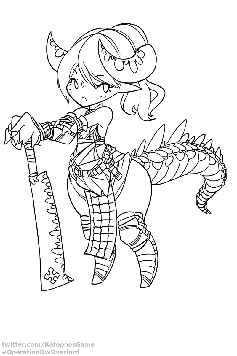 Katophos's tweet photo. Another batch of #Katophos #PlotWars waifu art done. More booty for the weeb army. #OperationOwOverlord https://t.co/3yHFTxBSMs