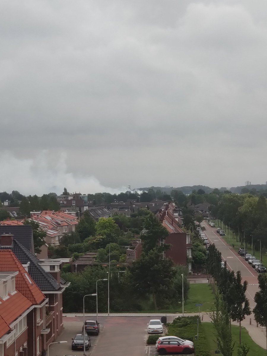 Melding grote brand Bosland Bergschenhoek