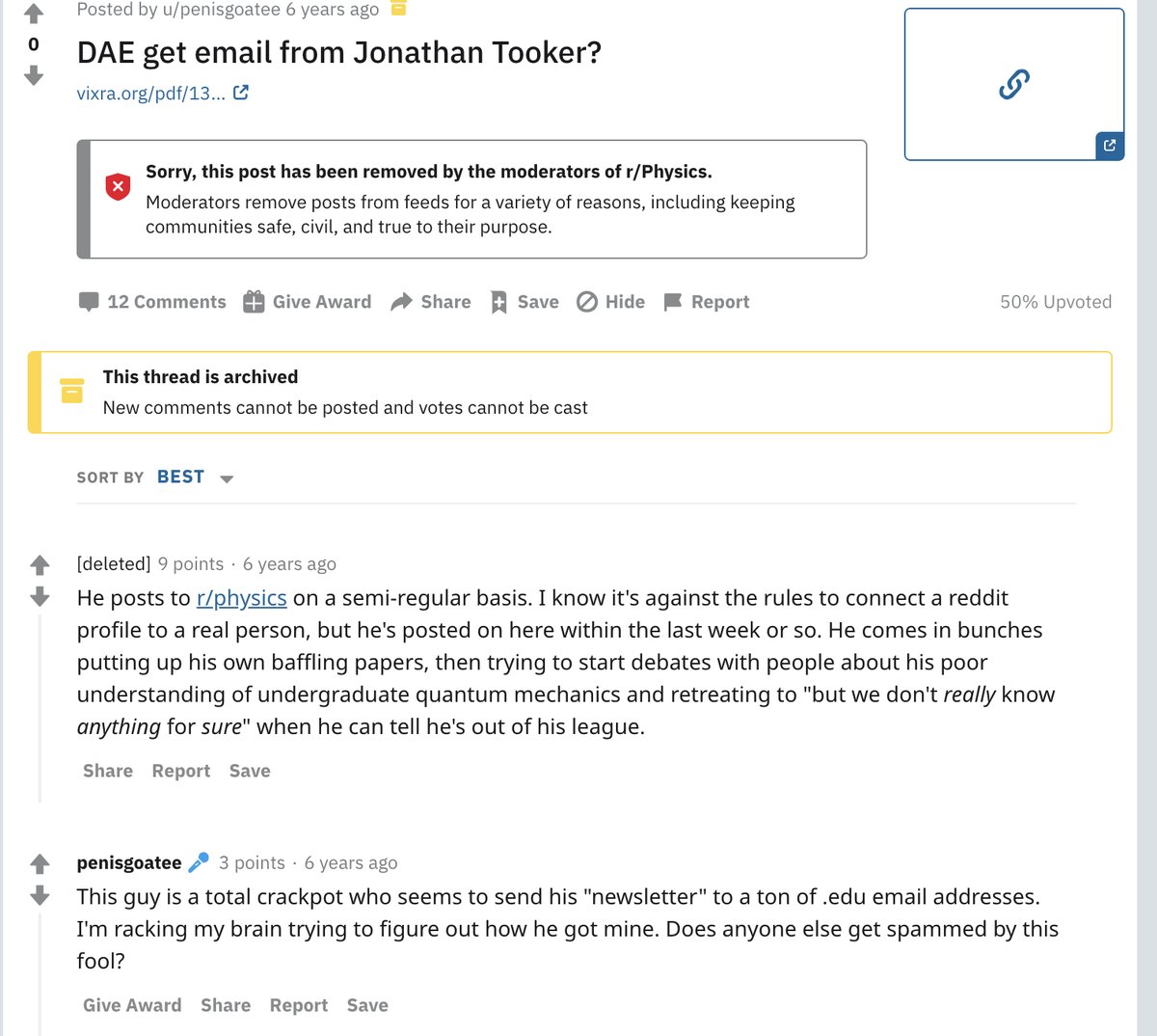 curatrix's tweet photo. @davenewworld_2 Jonathan Tooker is apparently not just a lunatic, but also an idiot. https://t.co/zy329e2Y1T