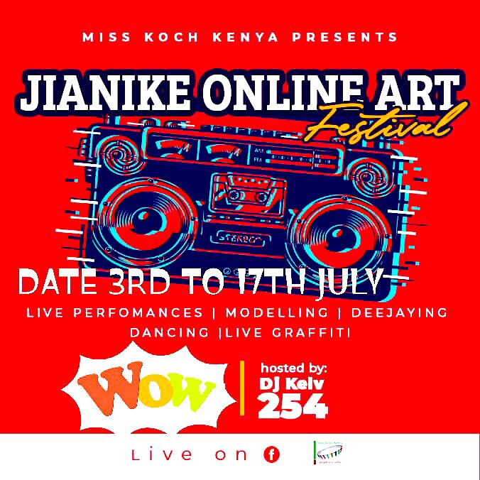 Are you guys ready 🤗
It’s back and it’s big🔥🔥🔥
Registration ongoing, DM before midnight 
#thepartycontinues
#misskochkenya
#jianikeartfestival 
<a href="/KCDF/">Kenya Community Development Foundation</a> <a href="/aphrc/">APHRC</a> <a href="/DKelv254/">DjKelv254</a> <a href="/djmrdutch/">DJ MR DUTCH</a> <a href="/KemperEmmie/">Kemper Emmie</a> <a href="/murigiapollo/">Murigi Apollo</a>