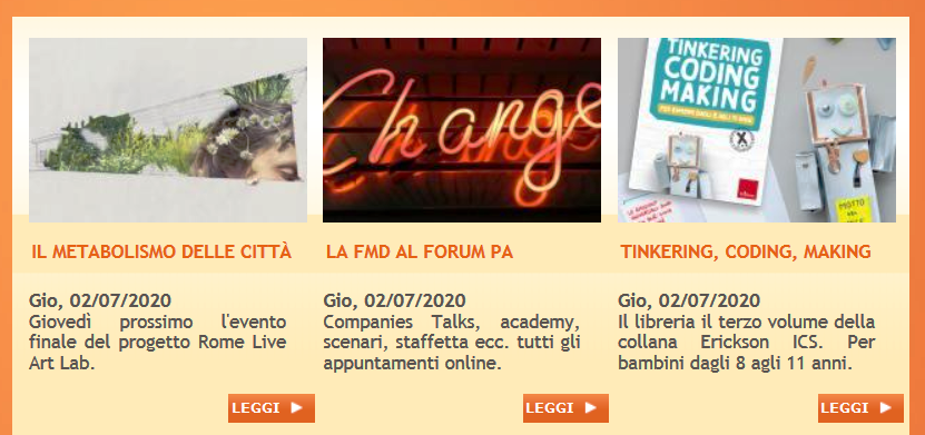 fmdigitale's tweet photo. Buongiorno da @fmdigitale! Oggi in home page condividiamo gli appuntamenti al @FPA_net #road2forumpa2020 con @MirtaMichilli Catia Santini @CStajano, il terzo volume della collana #ICS @ediz_erickson in libreria e le anticipazioni sull'evento finale #RoLAB con @AmbasciataUSA https://t.co/ZWkjWxrJoG