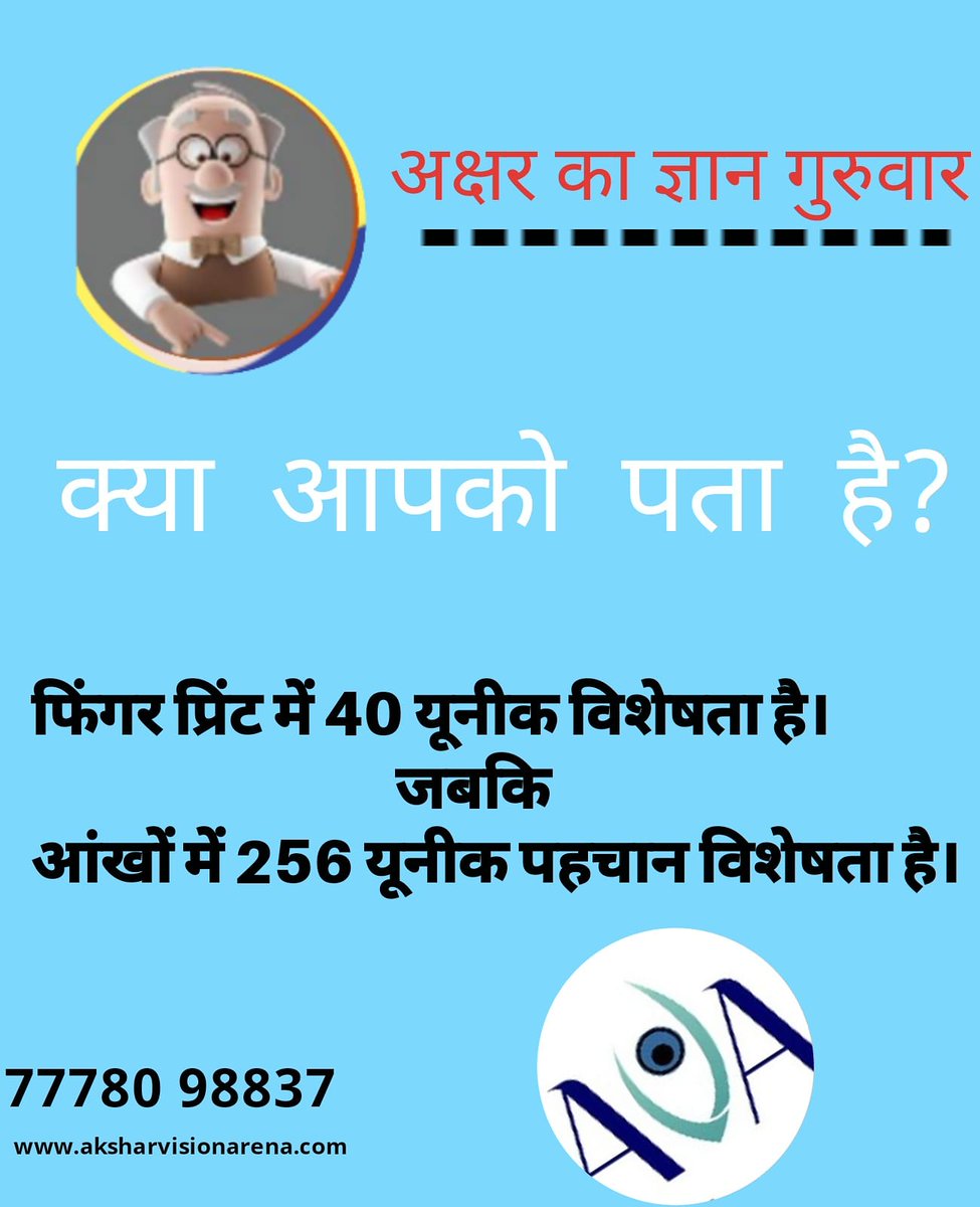 KeyurSharma1989's tweet photo. अक्षर का ज्ञान गुरुवार सीरीज : 4
In this series we post eye related education and Tips.
So follow tips and share knowledge.
#gyanguruvar #knowledgethursday
#aksharvisionarena #opyometryeyeclinic
#optical #Navsari https://t.co/wbs1anQOcH