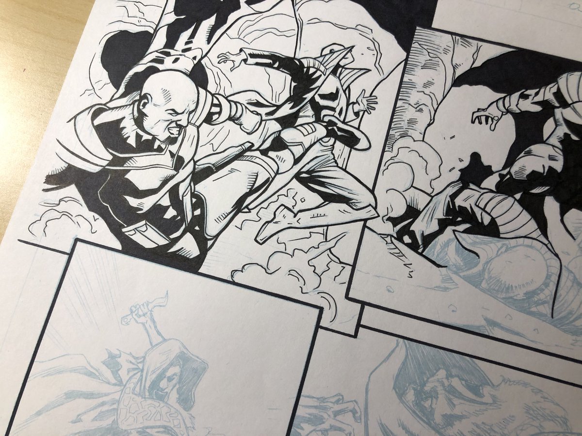 yardsaleartist's tweet photo. I haven’t made a #LateNightInking post in a while!
Working on #ColdLighting #3 for @VanAllenPlexico - the most talented sci-fi author I’ve ever met! https://t.co/3xMkYGwFhs