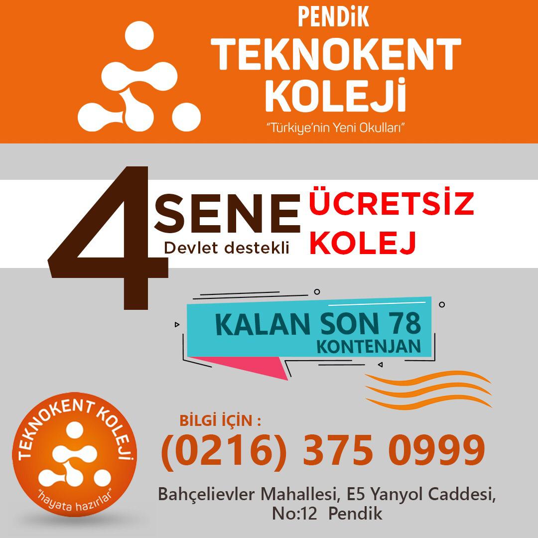 4 Yıl boyunca devlet destekli olarak ücretsiz kolej imkanlarından faydalanmak için fırsatı kaçırmayın. Bizi arayın. #PendikTeknokentKoleji #istanbul #Pendik