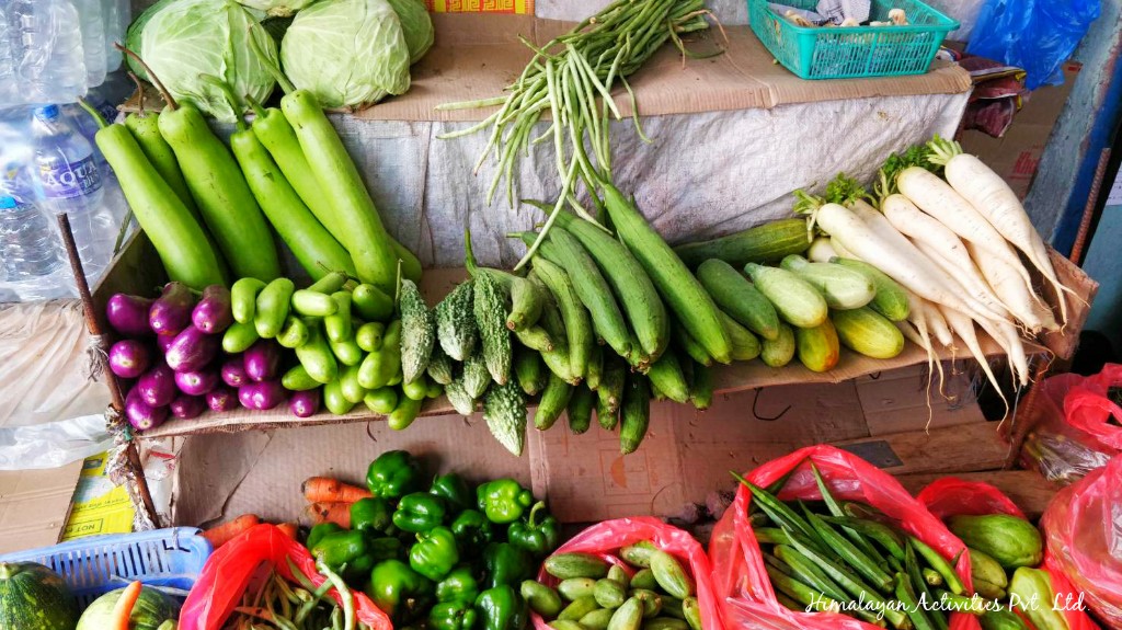 日々のネパール情報 夏が旬の野菜ヘチマ