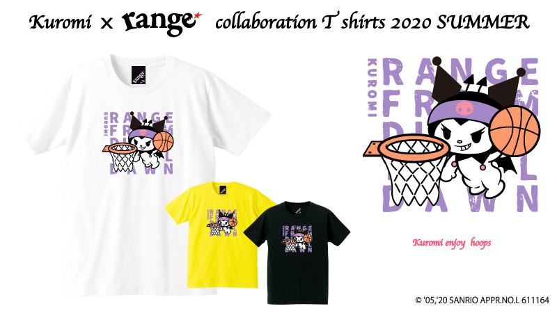 サンリオ 渋谷発アパレルブランド Range とハローキティ マイメロディ クロミ シナモロールがコラボした半袖tシャツが登場 キャラたちがスポーツを楽しむオリジナルの描き下ろしデザインだよ 詳細は T Co 9lkaupn76s T Co