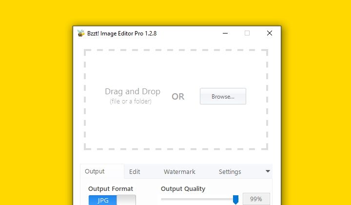 Bzzt! Image Editor 1.2.8 is now available! This is a major upgrade that vastly improves the performance and responsiveness of image processing. buff.ly/2BYuVtn