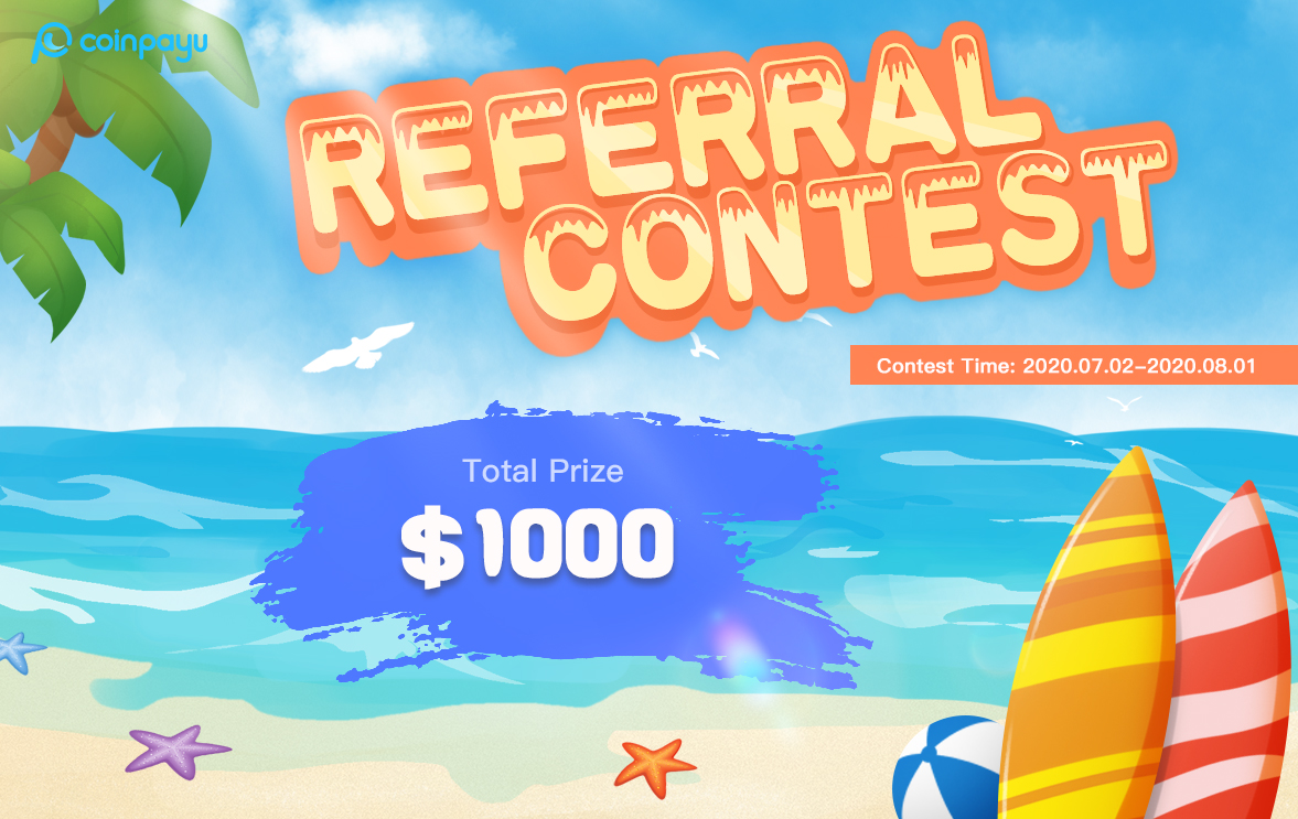 Coinpayu Summer Referral Contest is live now!
Total prize $1000!

Retweet this post. We will pick 3 random users to win 100,000 satoshi on July 16th!
#earnbitcoin  

coinpayu.com/referral-conte…