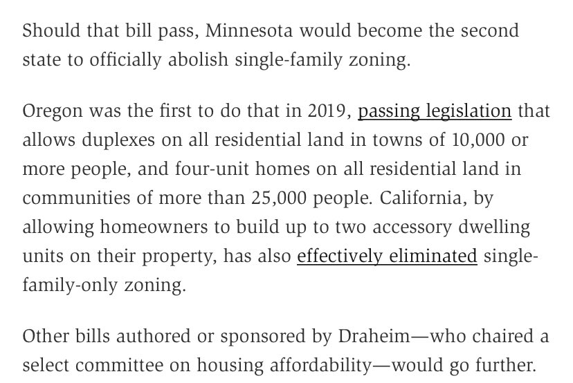 Pay. Attention. "Should that bill pass, Minnesota would become the second state to officially abolish single-family zoning." https://reason.com/2020/03/11/minnesota-is-latest-state-to-consider-ban-on-single-family-zoning/ via  @reason