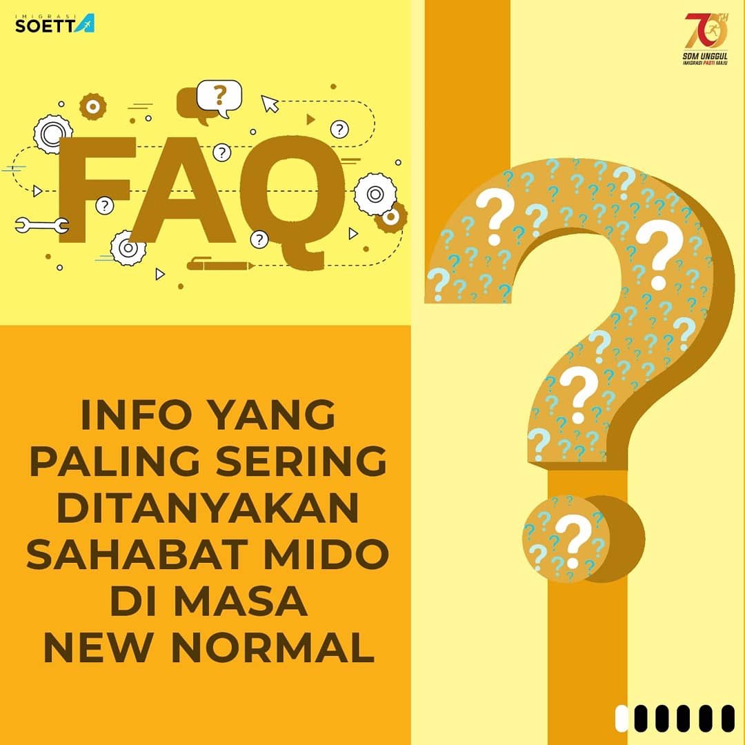 imigrasi_soetta's tweet photo. Sahabat Mido, 
Berikut rangkuman pertanyaan yang sering banget ditanyain ke mimin. Cekidot ya....

#Ditjenimigrasi 
#KanimSoetta https://t.co/6rT0quZwOa