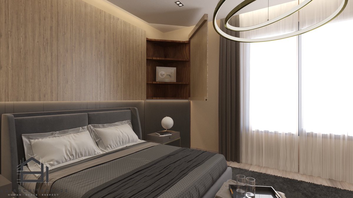 المشروع: تصميم داخلي لغرفة نوم 
تصميم: مزنه الكندي 

الطابع: حديث 

<a href="/AdiArchitecture/">Adi Architecture</a> 
.
.

#adiarchitecture #adi_architecture #design #masterbedroom #master #bed #room #grey #interiordesign #interiors #interiordesigner #modern #bathroomdesign #bath #light #shadow #muscat #oman