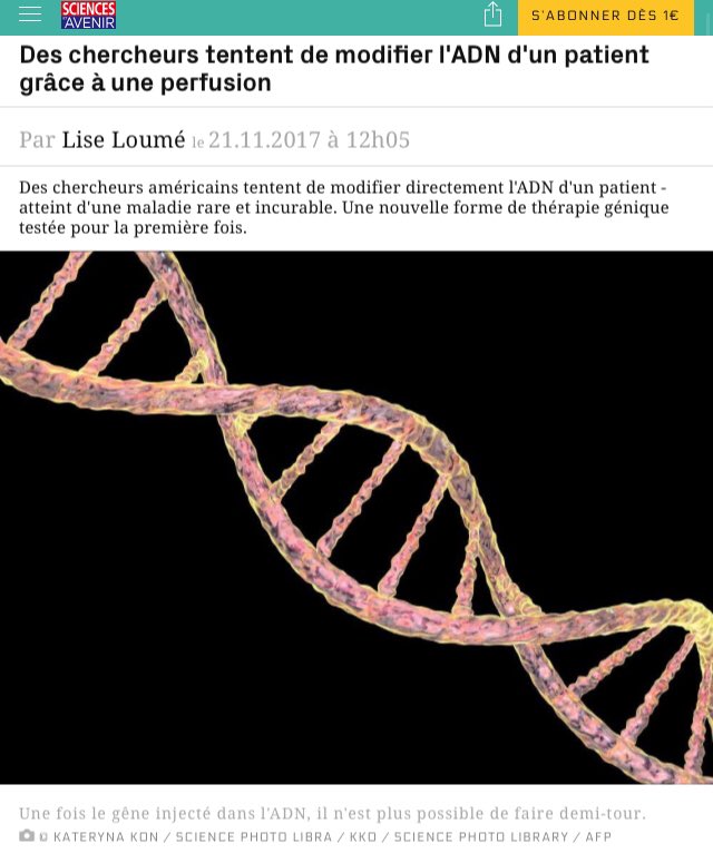 On constate donc que les technologies de vaccination sont de + en + invasives et glissent rapidement vers l’idéal médical des firmes pharma : la généralisation des traitements par thérapie génique : la modification de l’ADN du patient.-> l’humain OGM existe déjà :