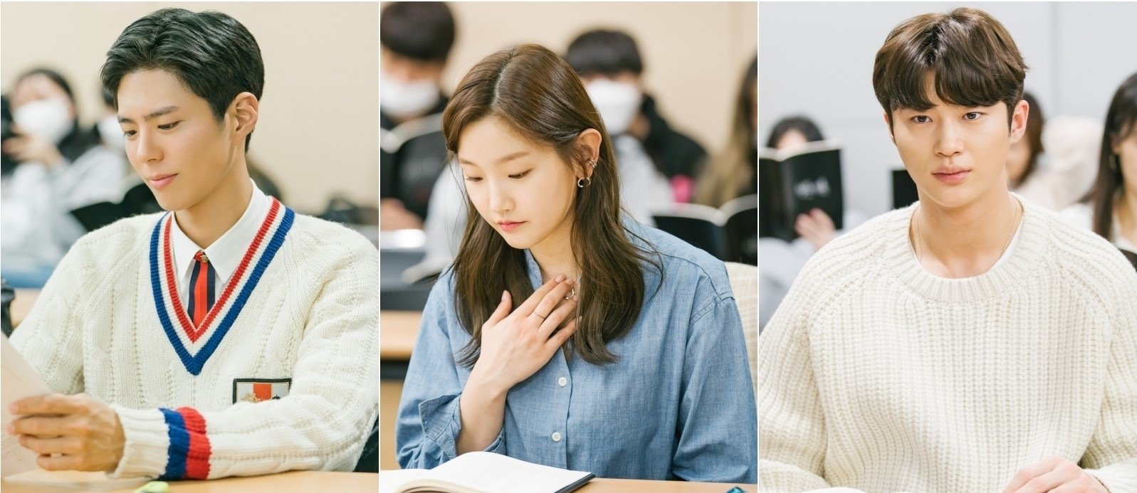 Park Bo-gum, Park So-dam, and Byeon Woo-seok's newest series will