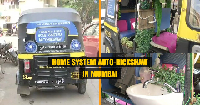 gunjanhurkat's tweet photo. Innovation at it's best to ensure safe travel. This all spread a powerful message that creativity can start from anywhere.

Mr. Satyawan an Auto-Rickshaw driver from Mumbai has equipped his auto with all these facilities in this COVID-19 scenario. 

#ThursdayMotivation #Mumbai https://t.co/hhoStF11jR