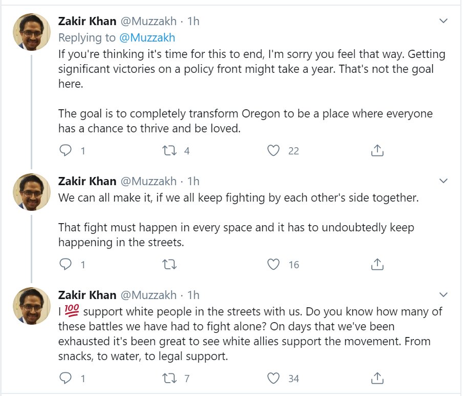 Speaking of, interesting thread from CAIRS Oregon chair tonight