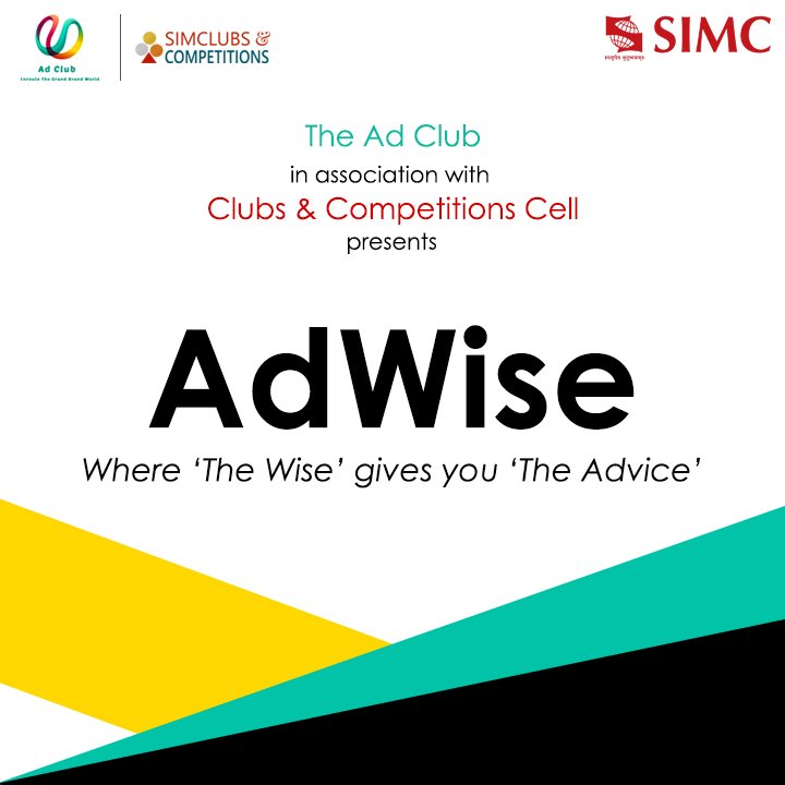 TAKAXAUUSD_BTC's tweet photo. What better way to prepare for the industry than getting advice from industry professionals itself?
AdWise is a platform where we have industry professionals from all walks of life guiding us, with the do’s and don'ts.
#SIMCPune #AdWise #AdClub #ClubsandCompetitionsCell https://t.co/PV8p8ctquf