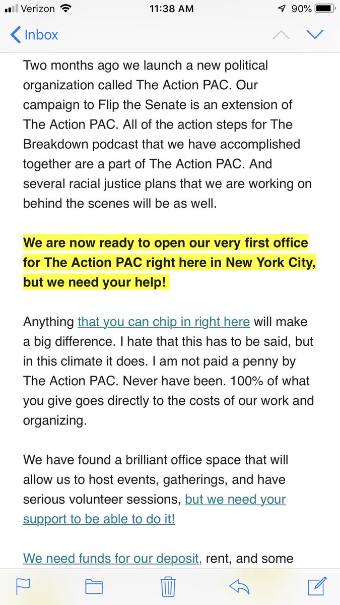 ...and he really needs this office space in Brooklyn guys. For his birthday, please?It's also for The Breakdown podcast... and events and stuff.