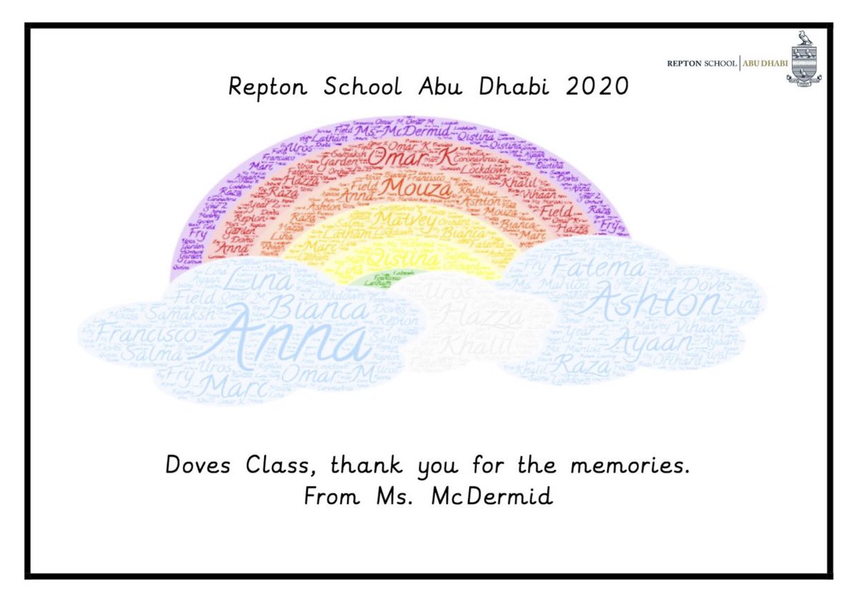 JMcDermidRad's tweet image. This is a year we won’t forget any time soon! A strange school year with Remote Learning, but I am so proud of everyone in Doves for showing so much resilience in a time like this. Have a wonderful summer! #RADRemoteLearning #Classof2020 @ReptonADYr2