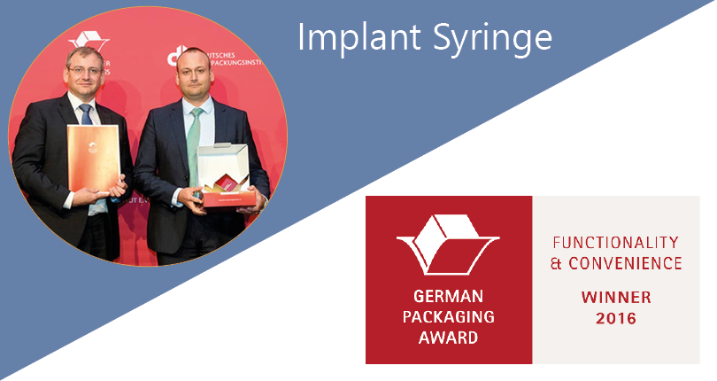 GaplastGmbH's tweet photo. Did you know...?

GAPLAST has won the GERMAN PACKAGING AWARD for the innovative implant syringe in 2016.

Get more facts about the product:

https://t.co/b0he74SYBb

#syringes #teamgreengaplast #medicaltechnology #medicalpackaging #innovations #sensiblepackaging https://t.co/4d7o21LfG4