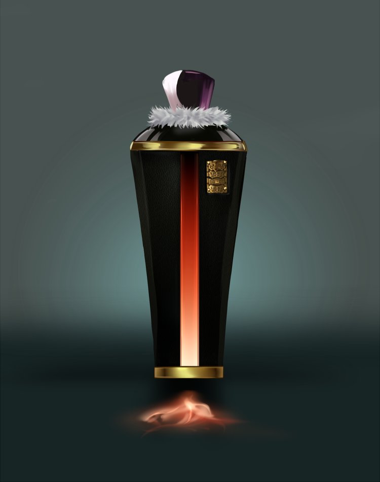 「香水のヴィランズ
#漆黒一周年 」|ぽーしょんのイラスト