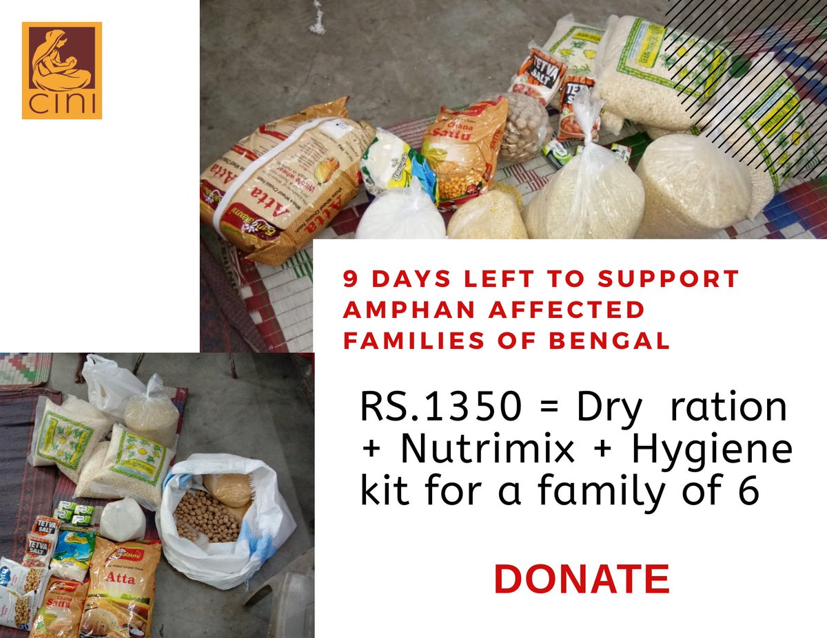 cini_india's tweet image. Donate to make difference in the life of the poor people of BENGAL @ ketto.org/fundraiser/amp…
#CycloneAmphanUpdate #DonateforAmphan #AmphanSuperCyclone #amphanhelp #AmphanRelief #westbengalcyclone #prayforamphan #PrayForBengal #givingback #donatenow #Sunderbans #SaveBengal