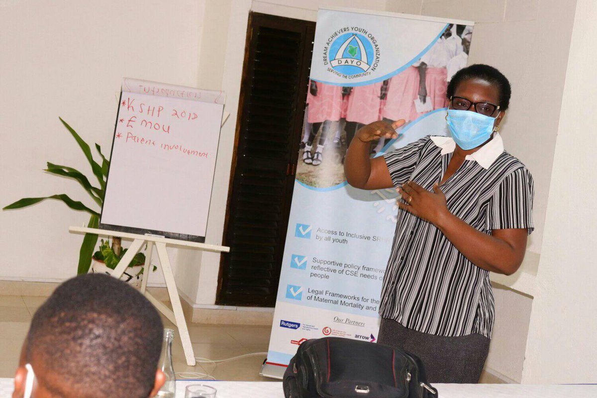 DreamAchieversk's tweet photo. Yesterday in collaboration with @GEM_Africa  supported the second School Health Technical Working Group for Mombasa County to discuss challenges faced by learners during Covid-19 as well as mitigation in preparation for the school reopening.
#SRHRmatters  #CSEducation #MombasaTWG https://t.co/jqYKQ5zu4t