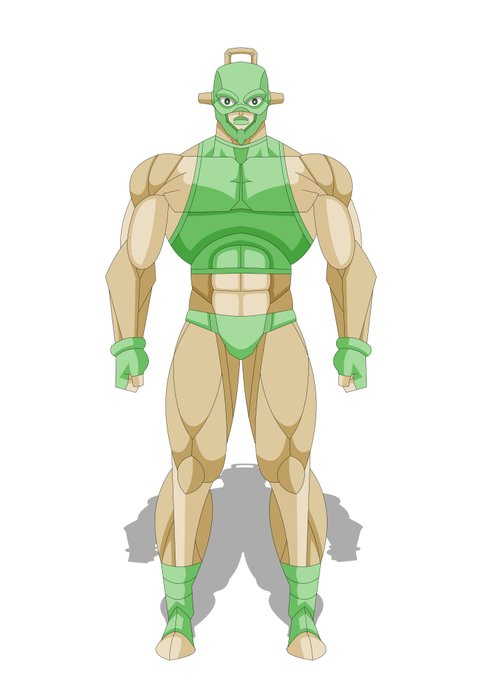 筋肉キャラのtwitterイラスト検索結果