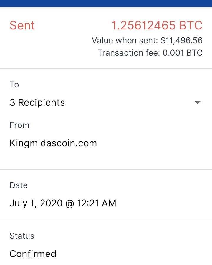 kingmidascoin's tweet photo. #Bitcoin #bitcoinwhales #kingmidascoin
#Moneyofthefuture https://t.co/yyojuvgHTm