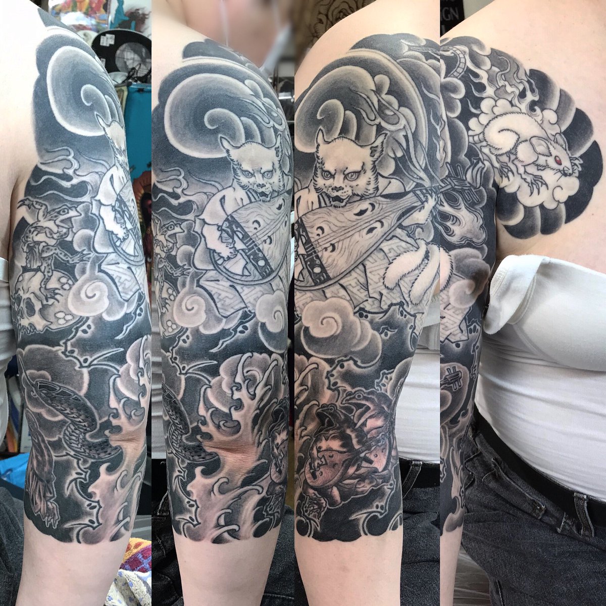 仕上がり
#吉祥寺タトゥー