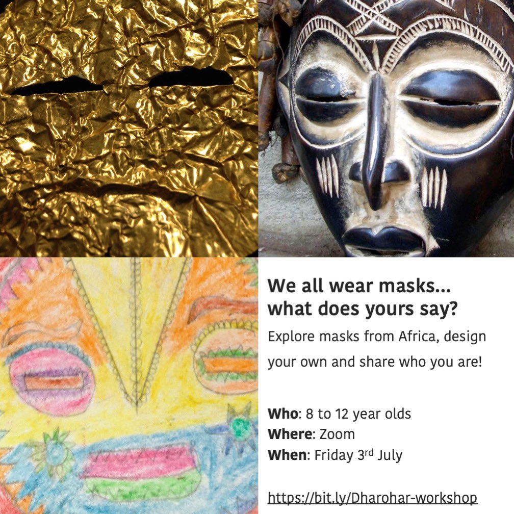 dharohar_udr's tweet photo. Join us for two hours of looking, learning and making! https://t.co/OaryQFpppt 

#art #learning #LifelongLearning #StayHomeStaySafe https://t.co/sCTIlf30S5