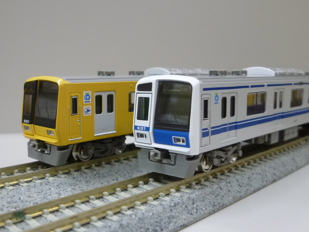 西武6000系アルミ車（PMSM試験車）来週7月9日（木）出荷です。 黄色の