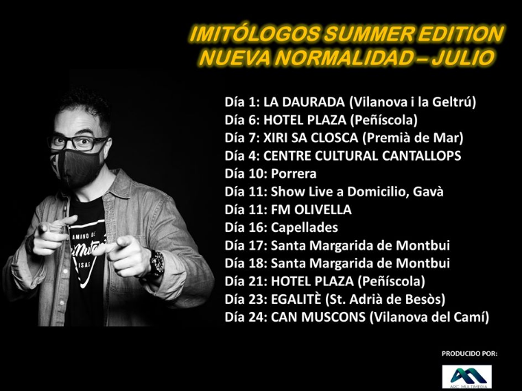EspluguesFM's tweet photo. Si quieres ver a @EDUMUTANTE en vivo y en directo, ya tiene la agenda organizada para julio😜😂🤣🤣🤣
#ShowLive #QueNoPareLaFiesta #MomentoMutante
#ImitologosSummerEdition #NuevaNormalidad👇 https://t.co/fFgU4jyO0G